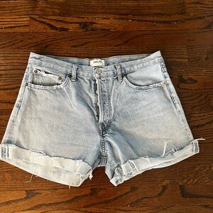 Agolde Parker Cuff Shorts
